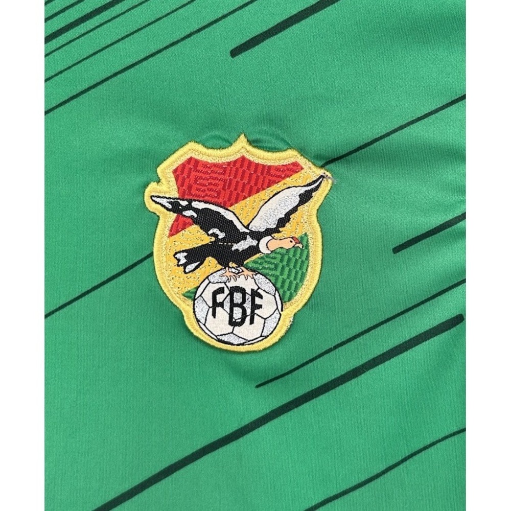 Marathon Bolivia National Football Team Short Sleeve Home Jersey Green Large - Picture 2 of 7